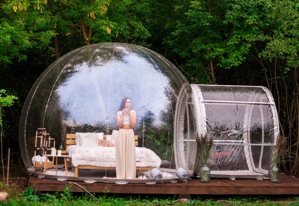 diy inflatable bubble tent